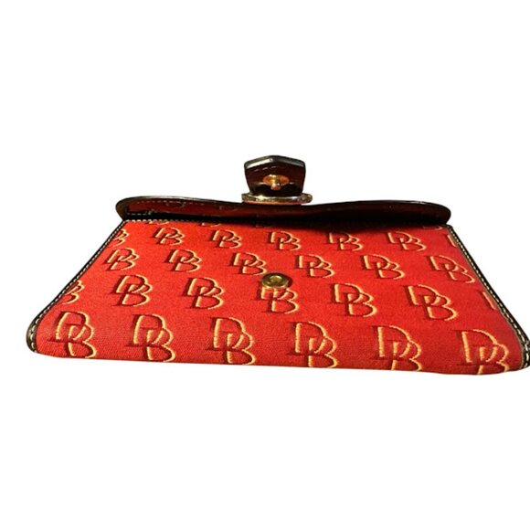 Nice Vintage Dooney & Bourke Wallet~ Large~ Dark Red~ Snap~ GUC (D12) - Picture 7 of 7